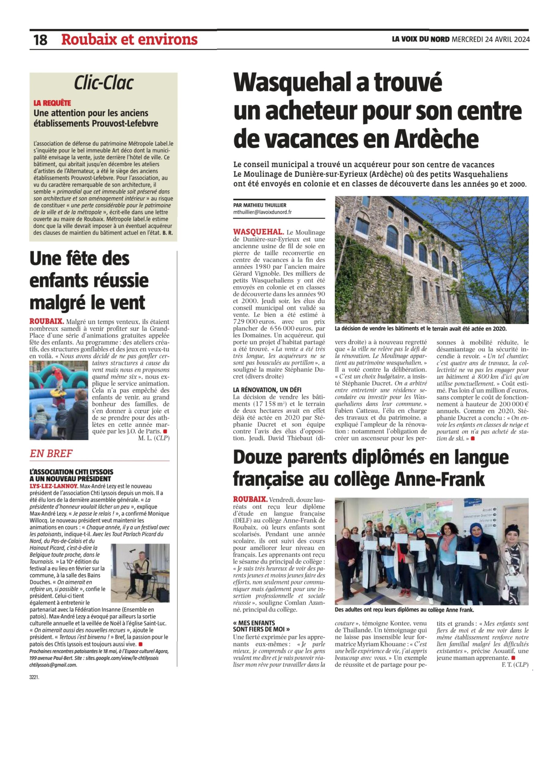 article wasquehal_page-0001